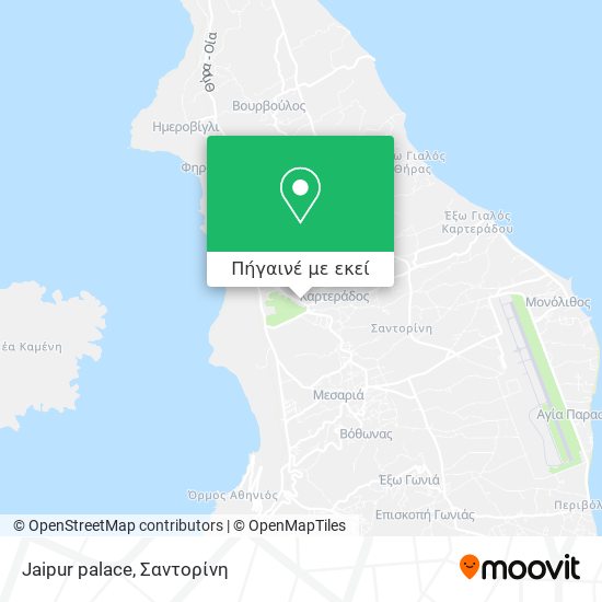 Jaipur palace χάρτης