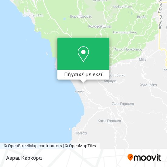 Aspai χάρτης