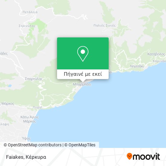 Faiakes χάρτης