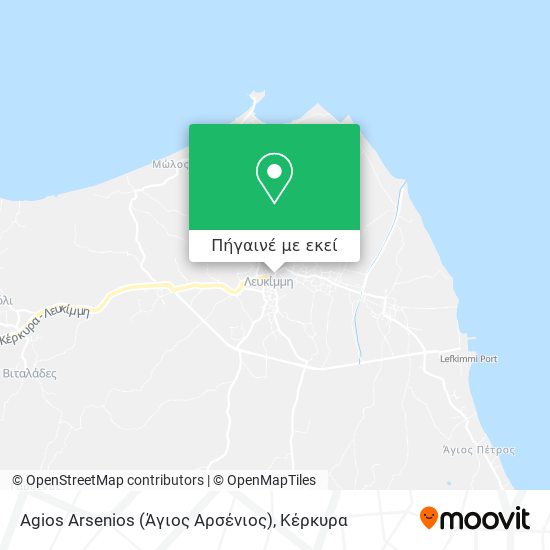 Agios Arsenios (Άγιος Αρσένιος) χάρτης