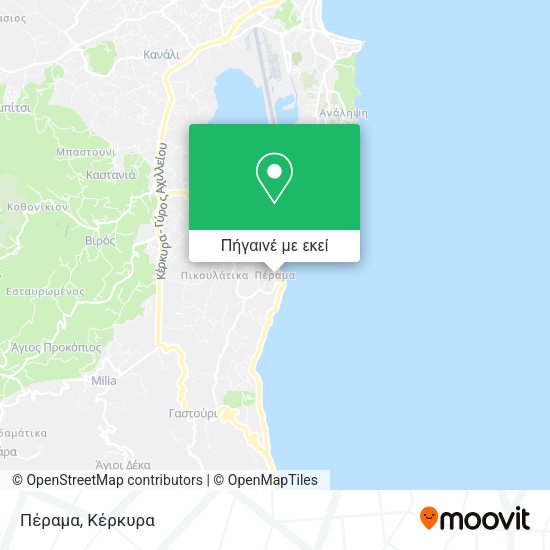 Πέραμα χάρτης