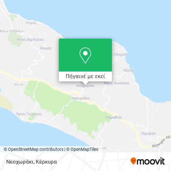 Νεοχωράκι χάρτης