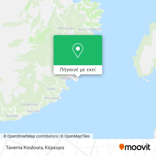 Taverna Kouloura χάρτης