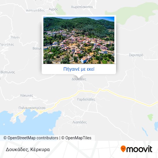 Δουκάδες χάρτης