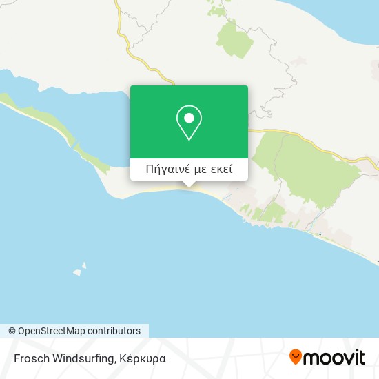 Frosch Windsurfing χάρτης