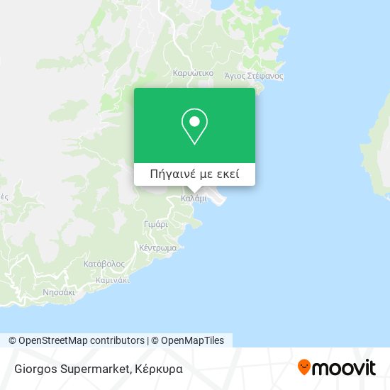 Giorgos Supermarket χάρτης