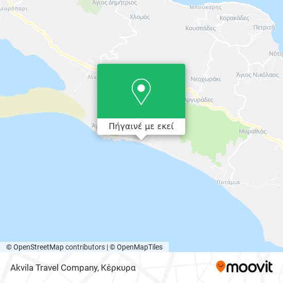 Akvila Travel Company χάρτης