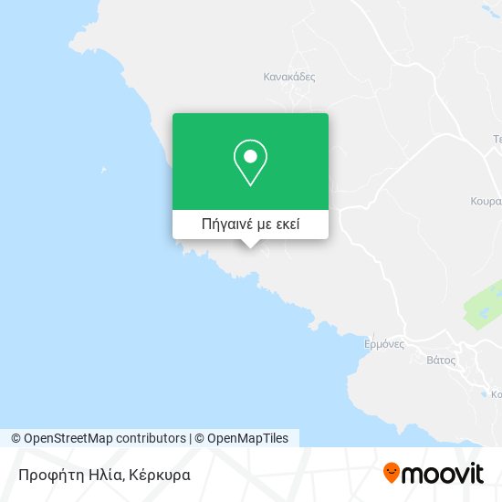 Προφήτη Ηλία χάρτης