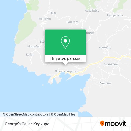 George's Cellar χάρτης