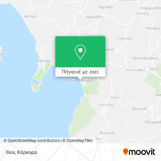 Ilios χάρτης