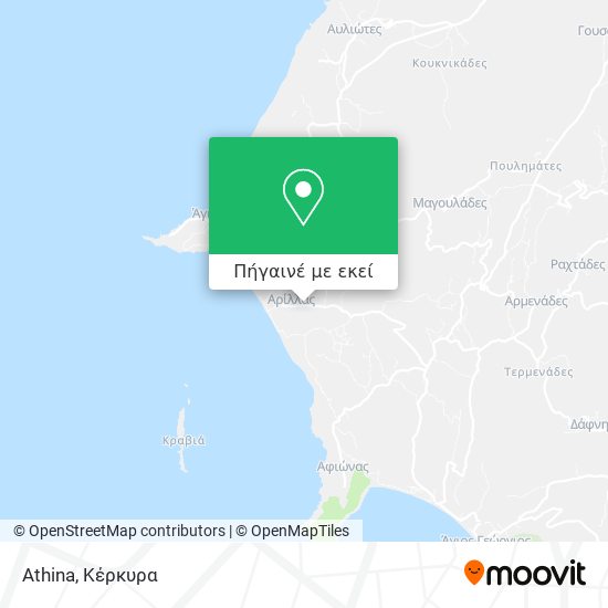 Athina χάρτης