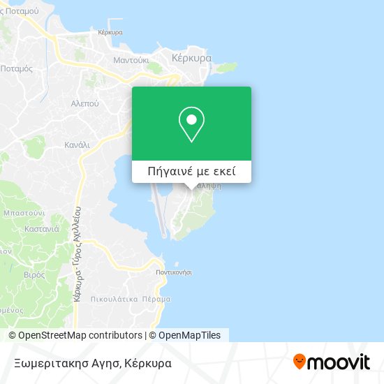 Ξωμεριτακησ Αγησ χάρτης