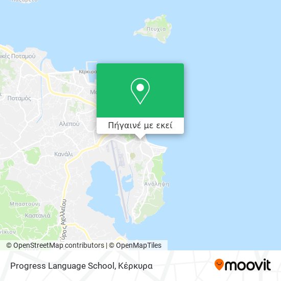 Progress Language School χάρτης