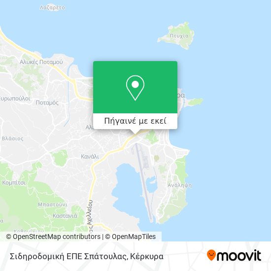 Σιδηροδομική ΕΠΕ Σπάτουλας χάρτης