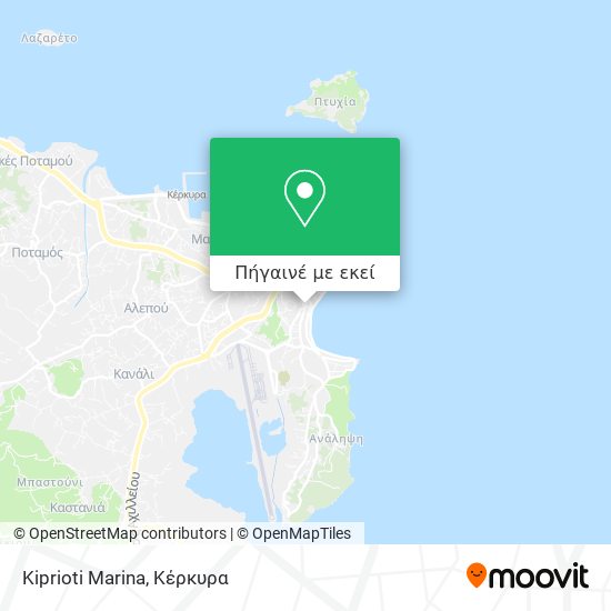Kiprioti Marina χάρτης