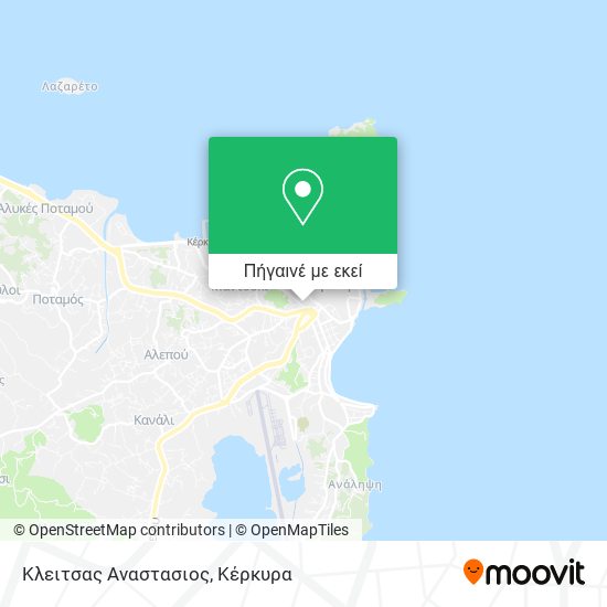 Κλειτσας Αναστασιος χάρτης