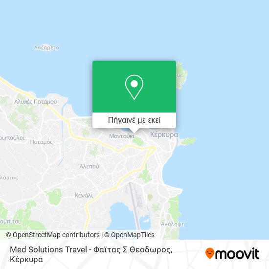 Med Solutions Travel - Φαϊτας Σ Θεοδωρος χάρτης