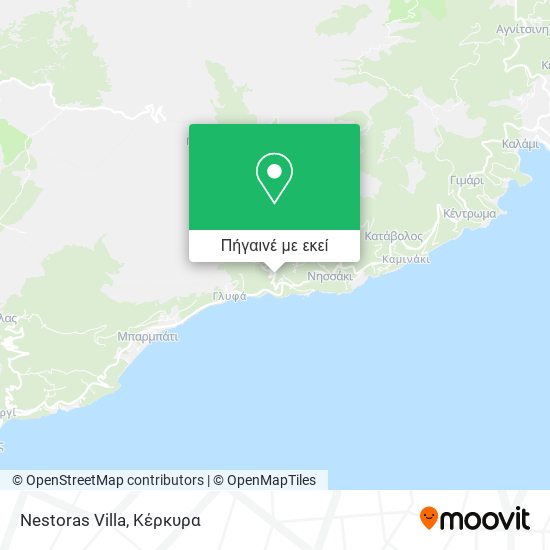Nestoras Villa χάρτης