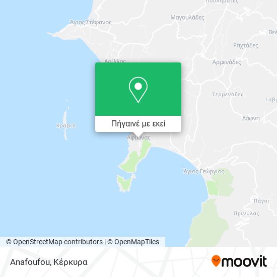 Anafoufou χάρτης