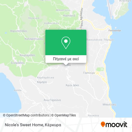 Nicole's Sweet Home χάρτης