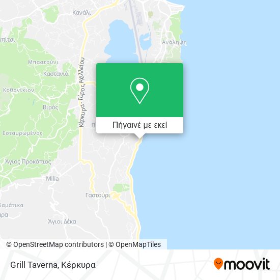Grill Taverna χάρτης