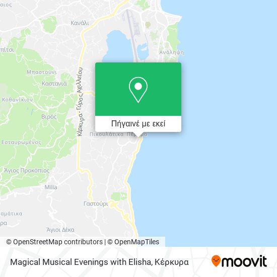 Magical Musical Evenings with Elisha χάρτης