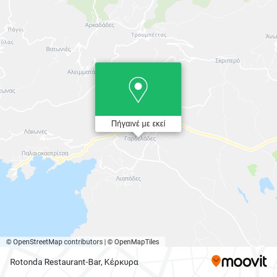 Rotonda Restaurant-Bar χάρτης