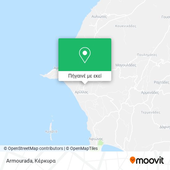 Armourada χάρτης