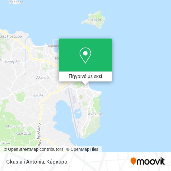 Gkasiali Antonia χάρτης
