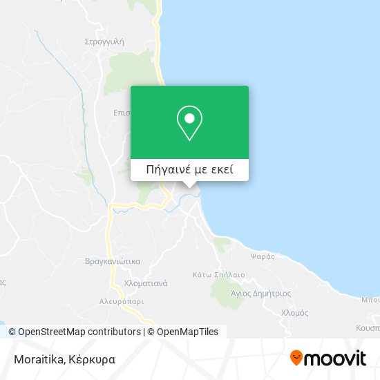 Moraitika χάρτης