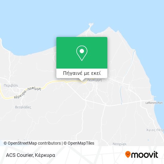 ACS Courier χάρτης
