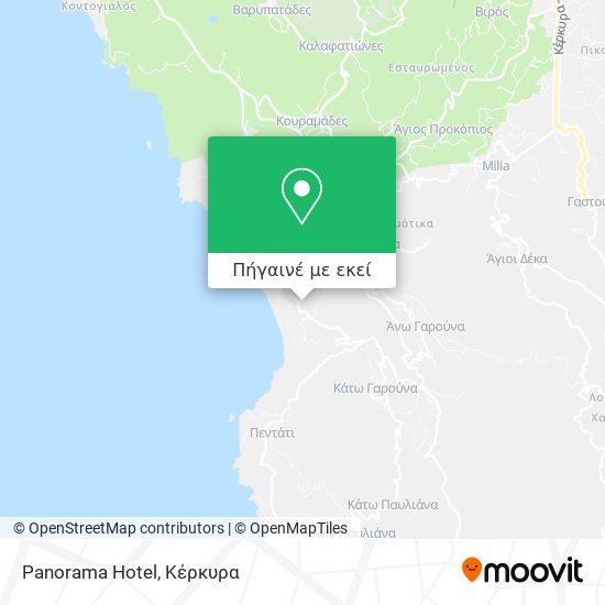 Panorama Hotel χάρτης