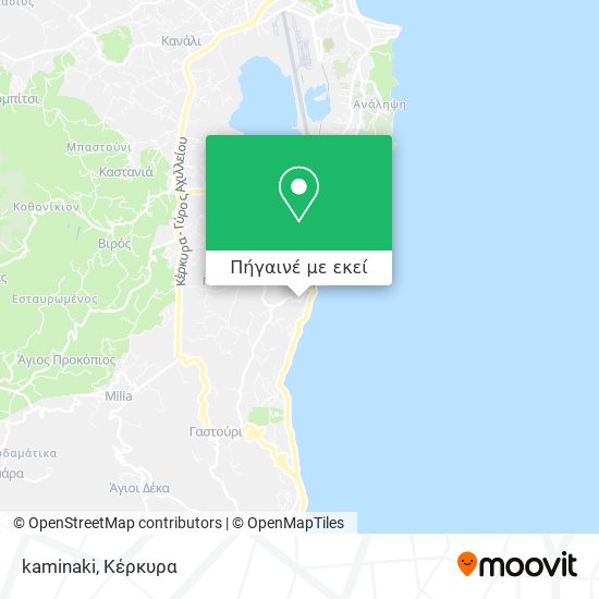 kaminaki χάρτης