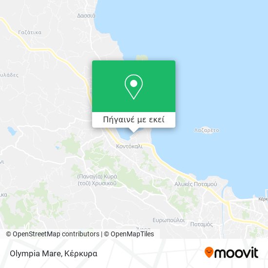 Olympia Mare χάρτης