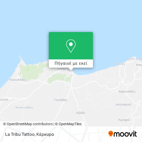 La Tribu Tattoo χάρτης