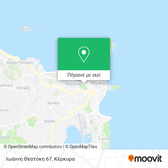 Ιωάννη Θεοτόκη 67 χάρτης