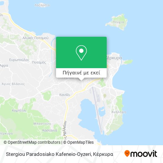 Stergiou Paradosiako Kafeneio-Oyzeri χάρτης