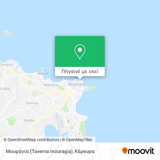 Μουράγια (Taverna mouragia) χάρτης