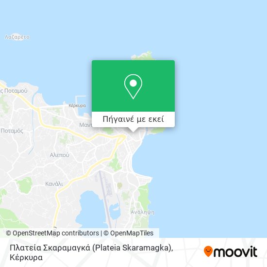 Πλατεία Σκαραμαγκά (Plateia Skaramagka) χάρτης