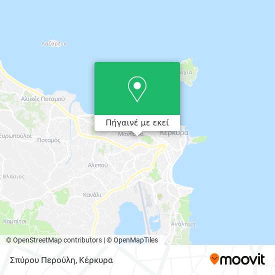 Σπύρου Περούλη χάρτης