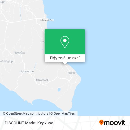 DISCOUNT Markt χάρτης