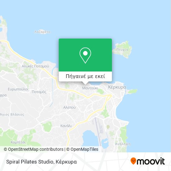 Spiral Pilates Studio χάρτης
