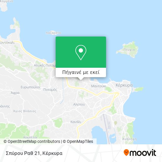 Σπύρου Ραθ 21 χάρτης