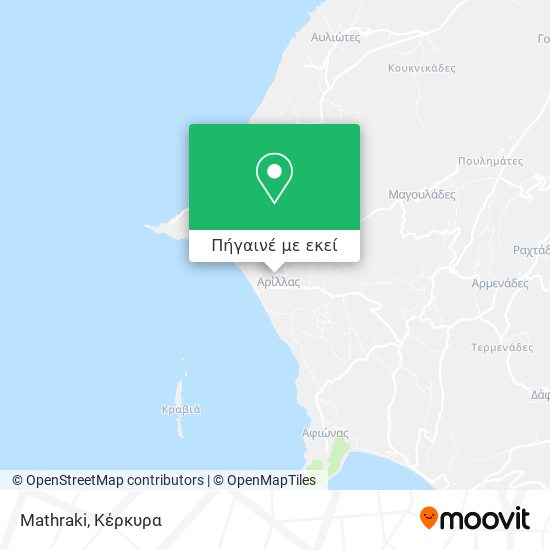 Mathraki χάρτης