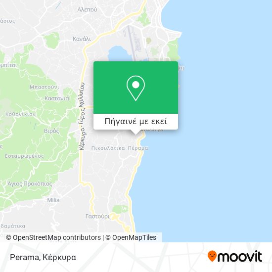 Perama χάρτης