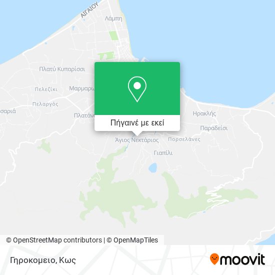 Γηροκομειο χάρτης