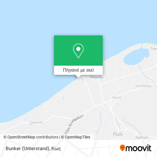 Bunker (Unterstand) χάρτης