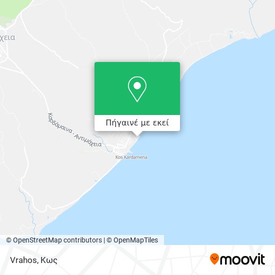 Vrahos χάρτης