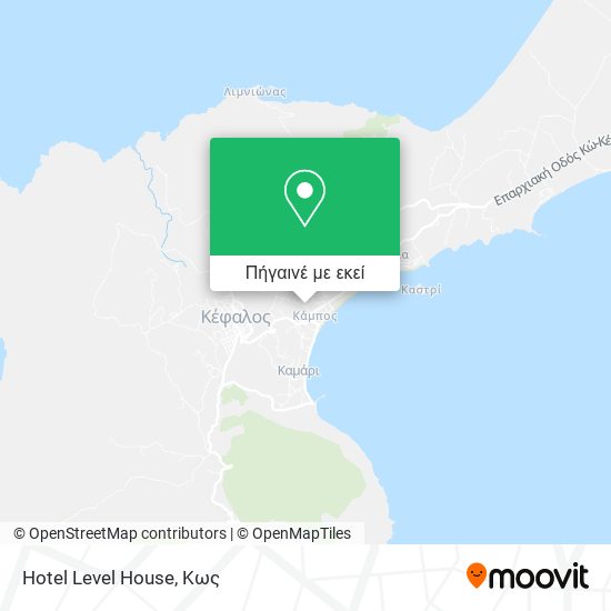 Hotel Level House χάρτης