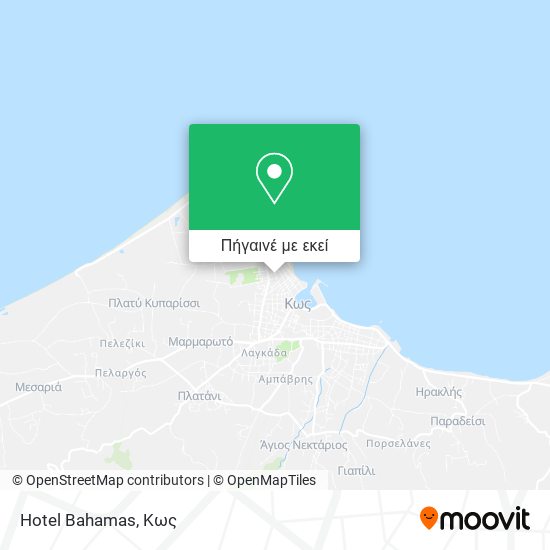 Hotel Bahamas χάρτης